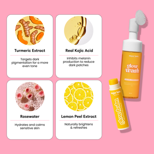 Glow Up Duo: Glow Up Wash + FREE Brightening Lip Balm