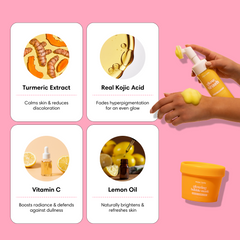 Viral Turmeric Glow Wash + FREE Bubble Mask