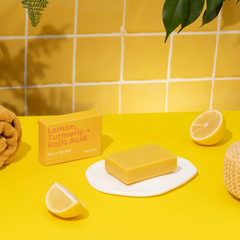 Brightening Lemon Turmeric & Kojic Acid Soap